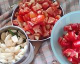 A picture of step 2 of Matar Paneer.