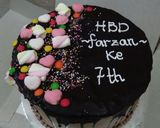 Foto langkah ke 10 dari resep Blackforest with chocolate buttercream.. Enak!!.