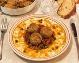 Foto del passaggio 11 della ricetta Polpette di sedano con bollito e salsa di verdure