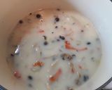 鮮菇豆漿濃湯鍋(奶蛋素)的食譜步驟3照片