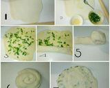 Foto langkah ke 6 dari resep Pancake daun bawang (Cong you ping).
