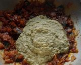 A picture of step 4 of Matar Dal Malvani curry.