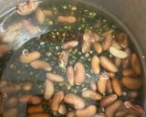 A picture of step 1 of Dal makhni.