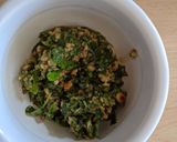 A picture of step 3 of Basil Pesto.