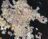 A picture of step 1 of Mexican Rice with Red Sauce.