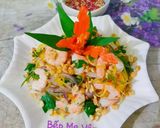 Hình bước làm 5 của món Gỏi đu đủ tôm tươi