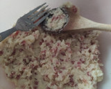 Foto del paso 2 de la receta: Bolas de patata de jamón y queso