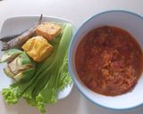 Foto langkah ke 4 dari resep Sambel Lalapan.