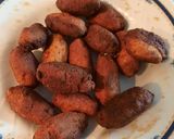 Foto del paso 2 de la receta Potaje de habichuelas y garbanzos con croquetas de pan