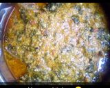 A picture of step 4 of Egusi Soup.