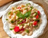 Foto del paso 4 de la receta Alubias blancas con salsa pesto