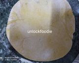 A picture of step 4 of Sattu paratha.