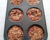 Une image de l'étape 5 de Muffins châtaigne/cacao.