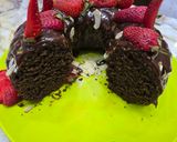 عکس مرحله 16 از دستور کیک شکلات و بادام 🎂 (Chocolate & Almond Cake) با گاناش نوتلا