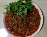 Foto del paso 5 de la receta: Nopales a la mexicana con chile cascabel