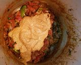 A picture of step 6 of Chicken curry.