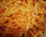 A picture of step 1 of Kacchi haldi ki sabji.