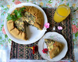 Foto del paso 5 de la receta: Tarta de kale, acelga, hojas de remolacha y ricotta💚