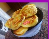 A picture of step 5 of American pancakes.