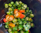 Foto del paso 1 de la receta: Chiles serranos con soya