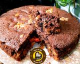 A picture of step 6 of Non Alcoholic Fruit Plum Cake With Perfect Measurements In Easy Way.