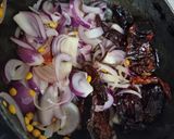 A picture of step 1 of Onion tomato chutney for South Indian dishes.