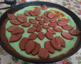 Foto del passaggio 5 della ricetta Crostata al cacao con crema alla menta