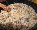 Csirkés-gombás rizottó recept fázis 10 fotója