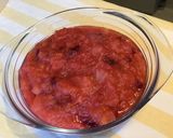 Une image de l'étape 6 de Compote de pommes,quetsches et prune d ente (fruits du jardin).