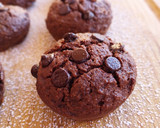 Foto del paso 9 de la receta: Cookies brownie de almendras y pepitas de chocolate (sin gluten)
