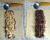 Foto langkah ke 2 dari resep Choco Banana Strudel.