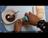 Foto langkah ke 2 dari resep Roti Tawar Goreng Isi Coklat Ceres.