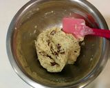 A picture of step 3 of Coconut Oil Biscuits with Chia Seeds and Chocolate.