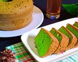 Foto langkah ke 7 dari resep Bolu Panggang rasa pandan seperti Chiffon.