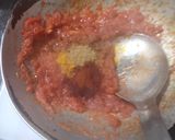 A picture of step 6 of Kadhai paneer.