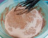 Foto langkah ke 2 dari resep Choco Mille Crepes.