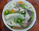 Hình bước làm 5 của món Canh mandu nấu laghim