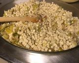 Une image de l'étape 12 de Gratin de crozets aux trois fromages et fondue de poireaux.