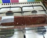 A picture of step 14 of Vickys Double Chocolate Raspberry Tart, GF DF EF SF NF VEGAN.