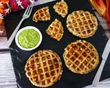A picture of step 7 of Falahari Sabudana Waffles.