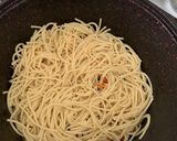 A picture of step 3 of Beef stirfry pasta | spaghetti.