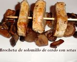 Foto del paso 4 de la receta: Brochetas de solomillo de cerdo