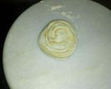 A picture of step 6 of Hyderabadi bidari paratha.