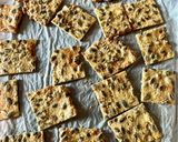 Foto del passaggio 10 della ricetta 216 • Crackers di farina di ceci e semi varii (strepitosi!) 😋😋😋