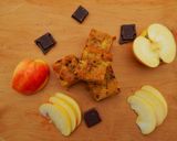 Csokis-almás kocka recept fázis 3 fotója