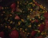 A picture of step 1 of Palak chana sabzi.