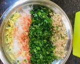 Mixed Vegetables Makki Paranthas recipe step 1 photo