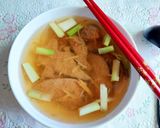 薑絲豬肝湯的食譜步驟3照片