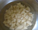 A picture of step 2 of Palak sabzi.