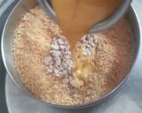 A picture of step 9 of No Sugar Motichoor Laddoo in Air fryer.